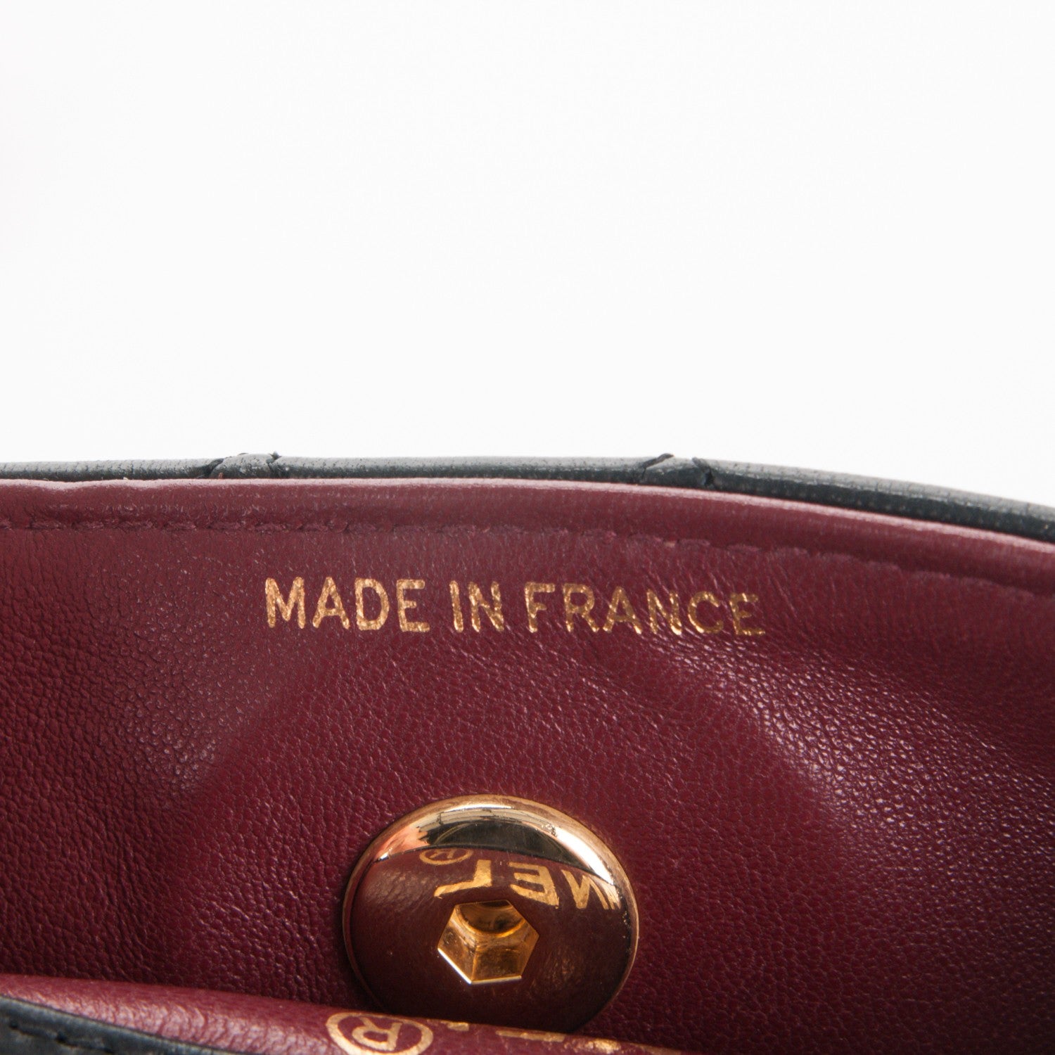 Chanel Lambskin Quilted Mini Flap Black 7 of 8