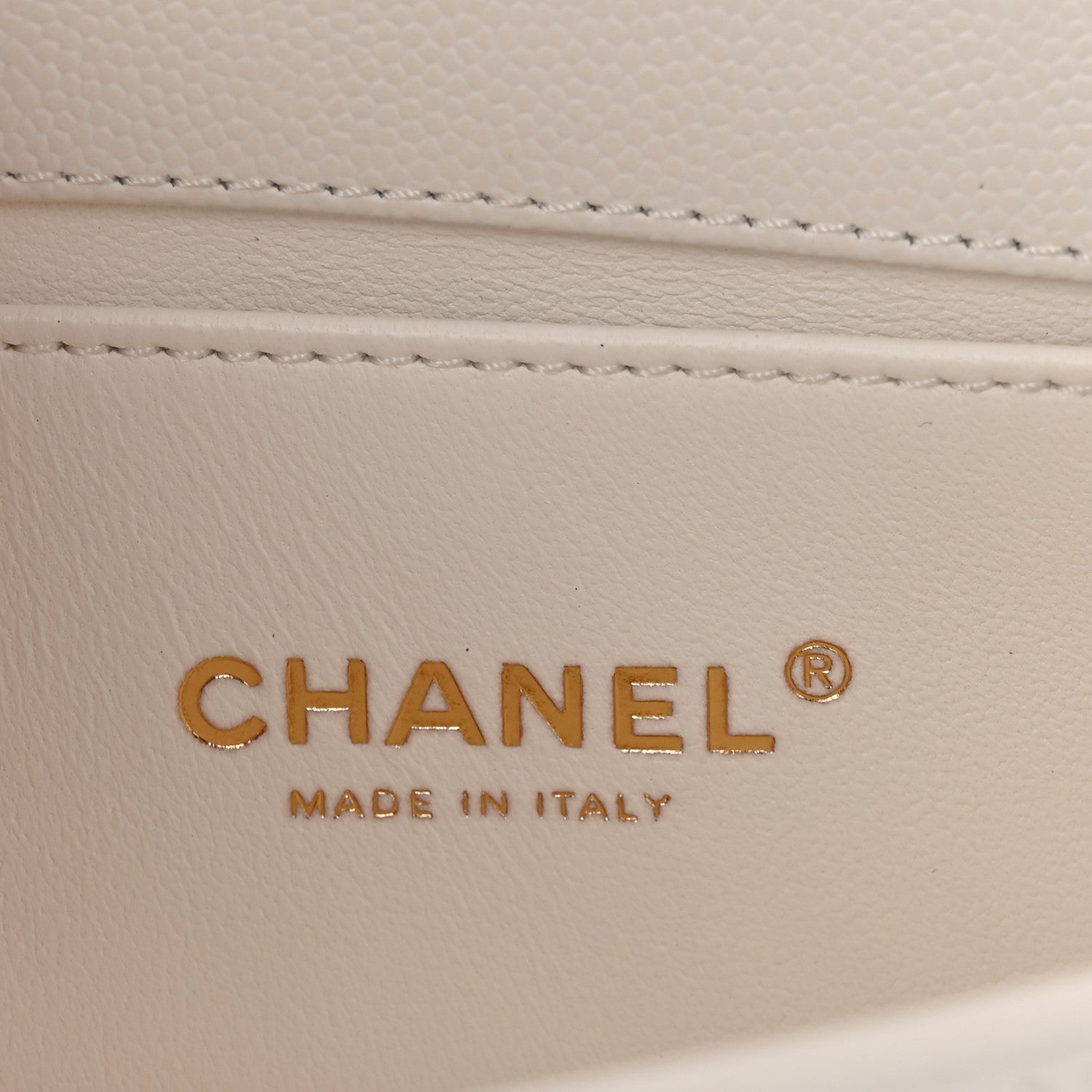 Chanel Caviar Quilted Small Boy Flap White 6 of 11