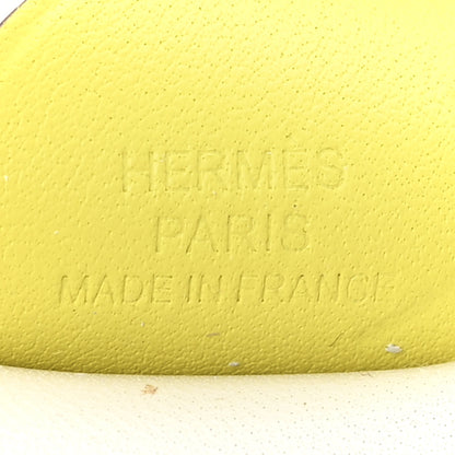 Hermes Milo Lambskin Grigri Rodeo Pegase Horse Bag Charm PM Craie Chai Lime 4 of 5