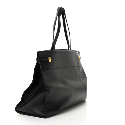 Saint Laurent Calfskin Large Manhattan Shopper Tote Black 3 of 16