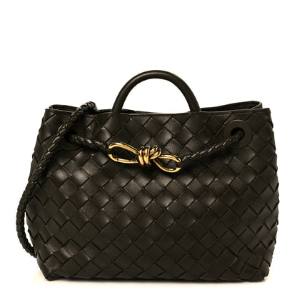 Bottega Veneta Nappa Intrecciato Small Andiamo Shoulder Bag Cypress 1 of 12