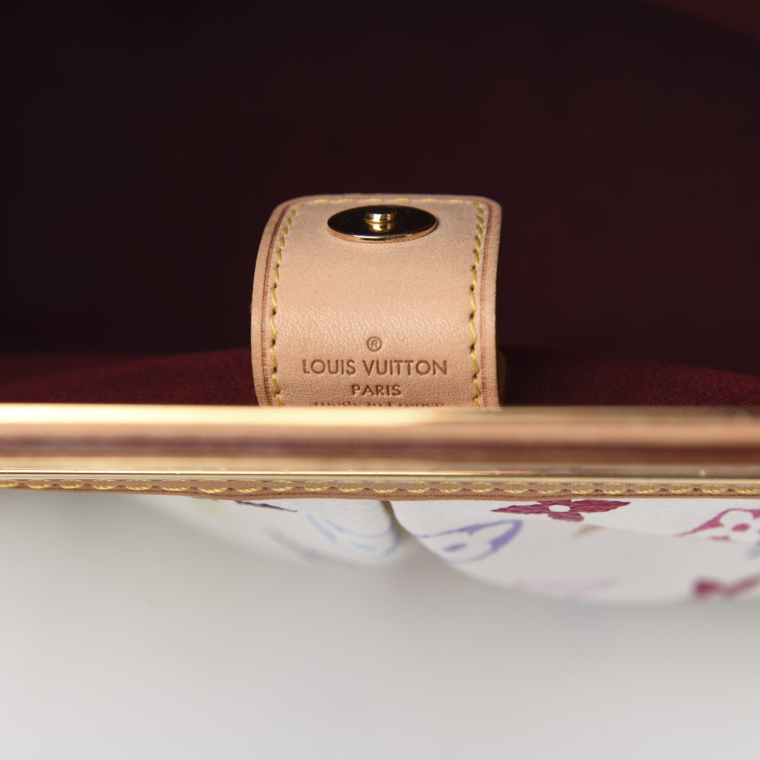 Louis Vuitton Monogram Multicolor Judy MM White 6 of 9