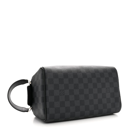 Louis Vuitton Damier Graphite Dopp Kit Toilet Pouch 4 of 6
