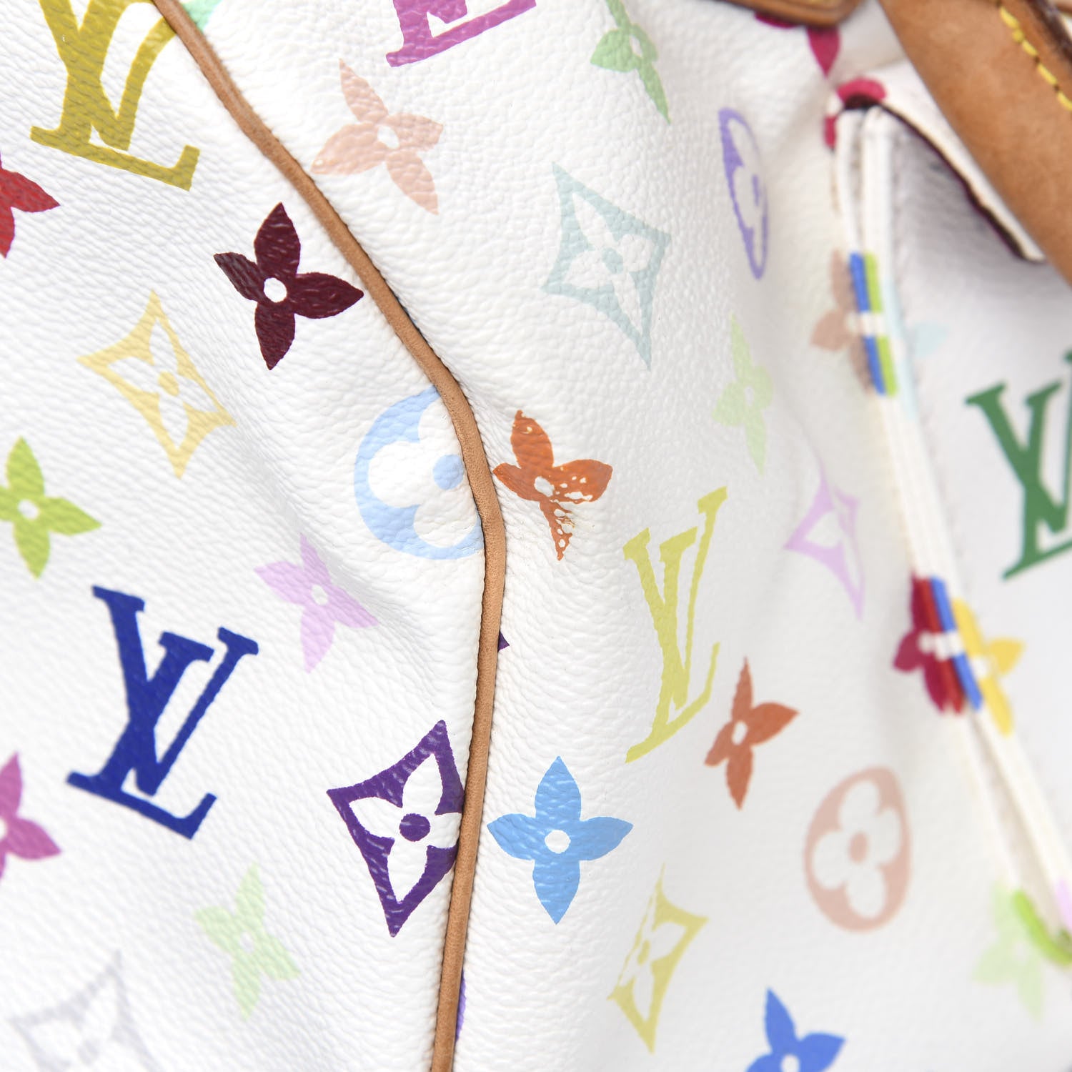 Louis Vuitton Monogram Multicolor Speedy 30 White 9 of 10