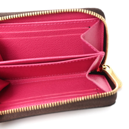 Louis Vuitton Damier Ebene 2020 Christmas Animation Roller Coaster Zippy Coin Purse Pivoine 5 of 6