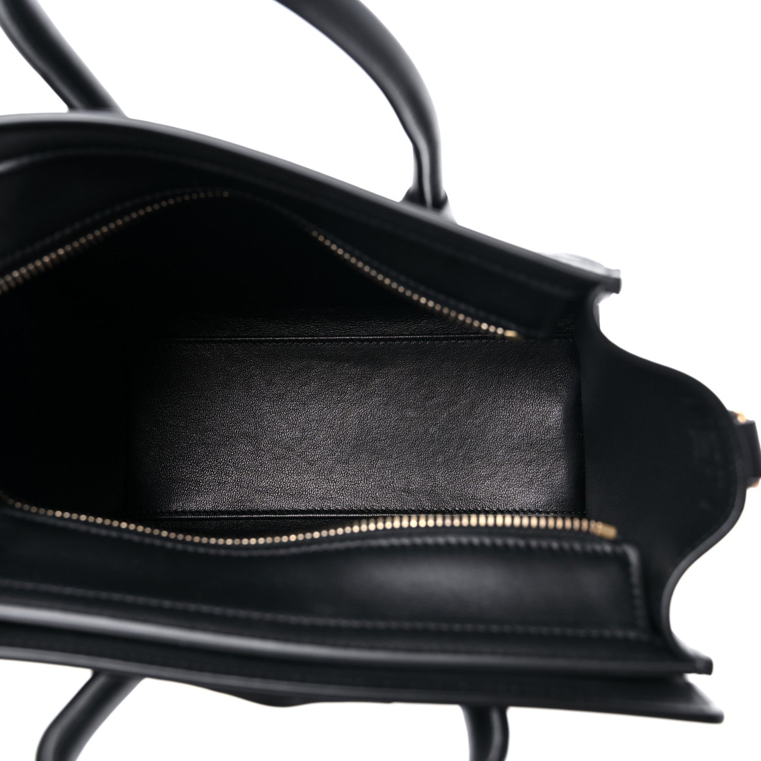 Celine Smooth Calfskin Nano Luggage Black 5 of 14