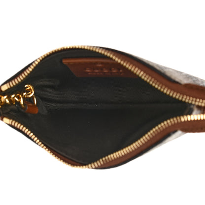 Gucci GG Supreme Monogram Key Case Brown 5 of 7