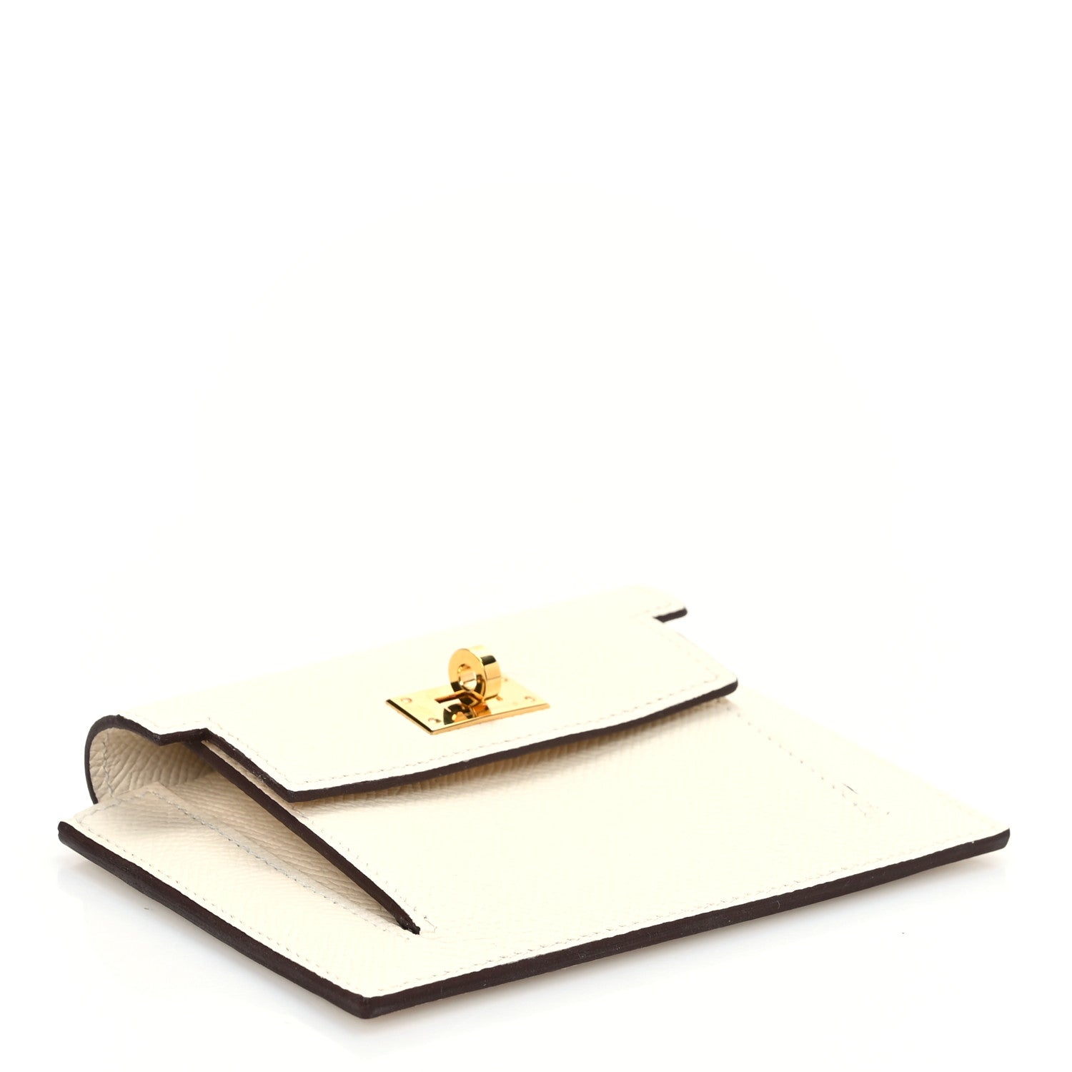 Hermes Epsom Kelly Pocket Compact Wallet Nata 4 of 7