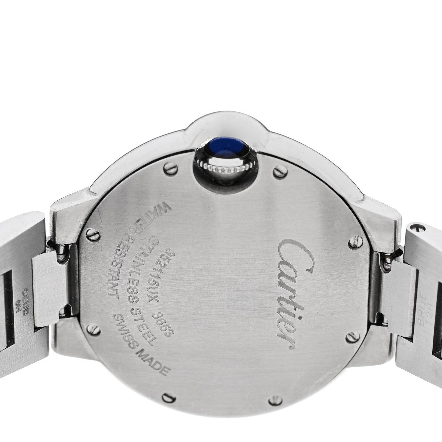 Cartier Stainless Steel 33mm Ballon Bleu De Cartier Quartz Watch 4 of 5