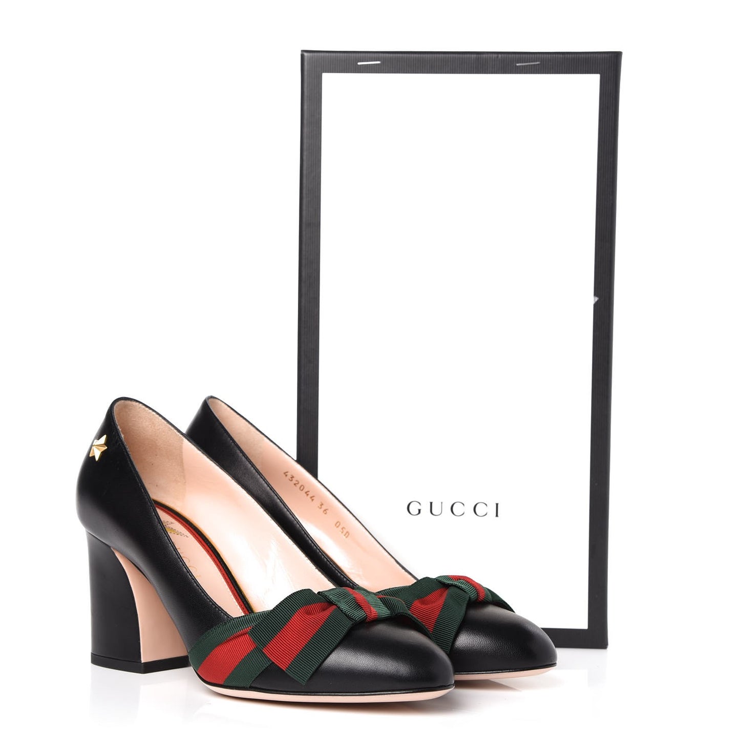 Malaga Kid Web Bow Aline Pumps 36 Black