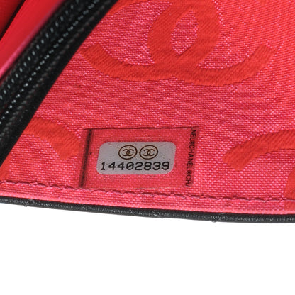 Chanel Calfskin Quilted Cambon Wallet On Chain WOC Black 7 of 8