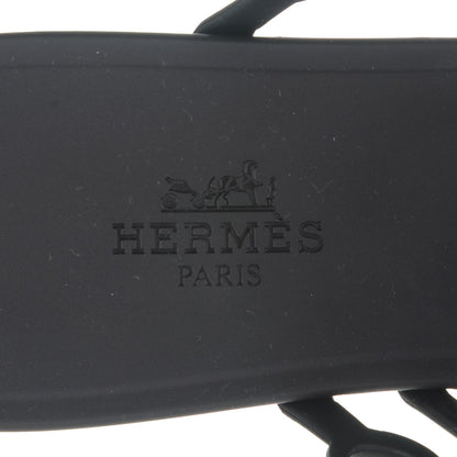 Hermes Chaine d'Ancre Nude Sandals 38 Black 7 of 7