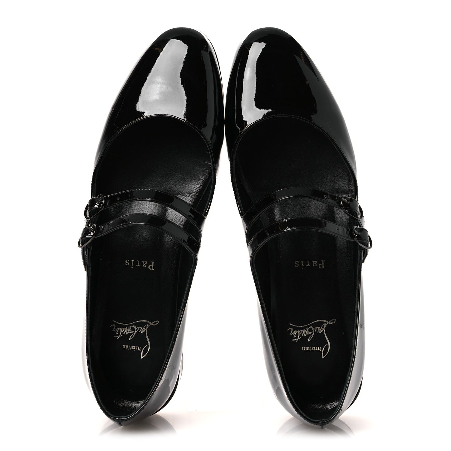 Patent Sweet Jane Flats 39 Black