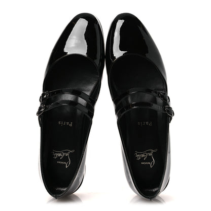 Christian Louboutin Patent Sweet Jane Flats 39 Black 2 of 11