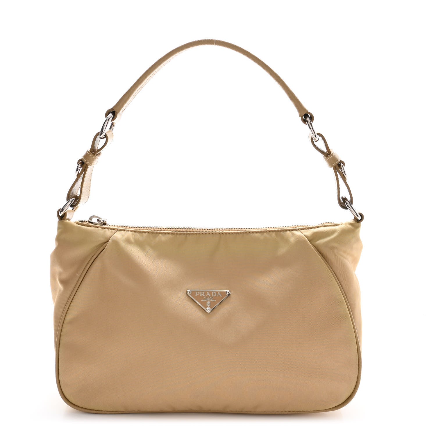 Prada Tessuto Nylon Shoulder Bag Deserto 1 of 9