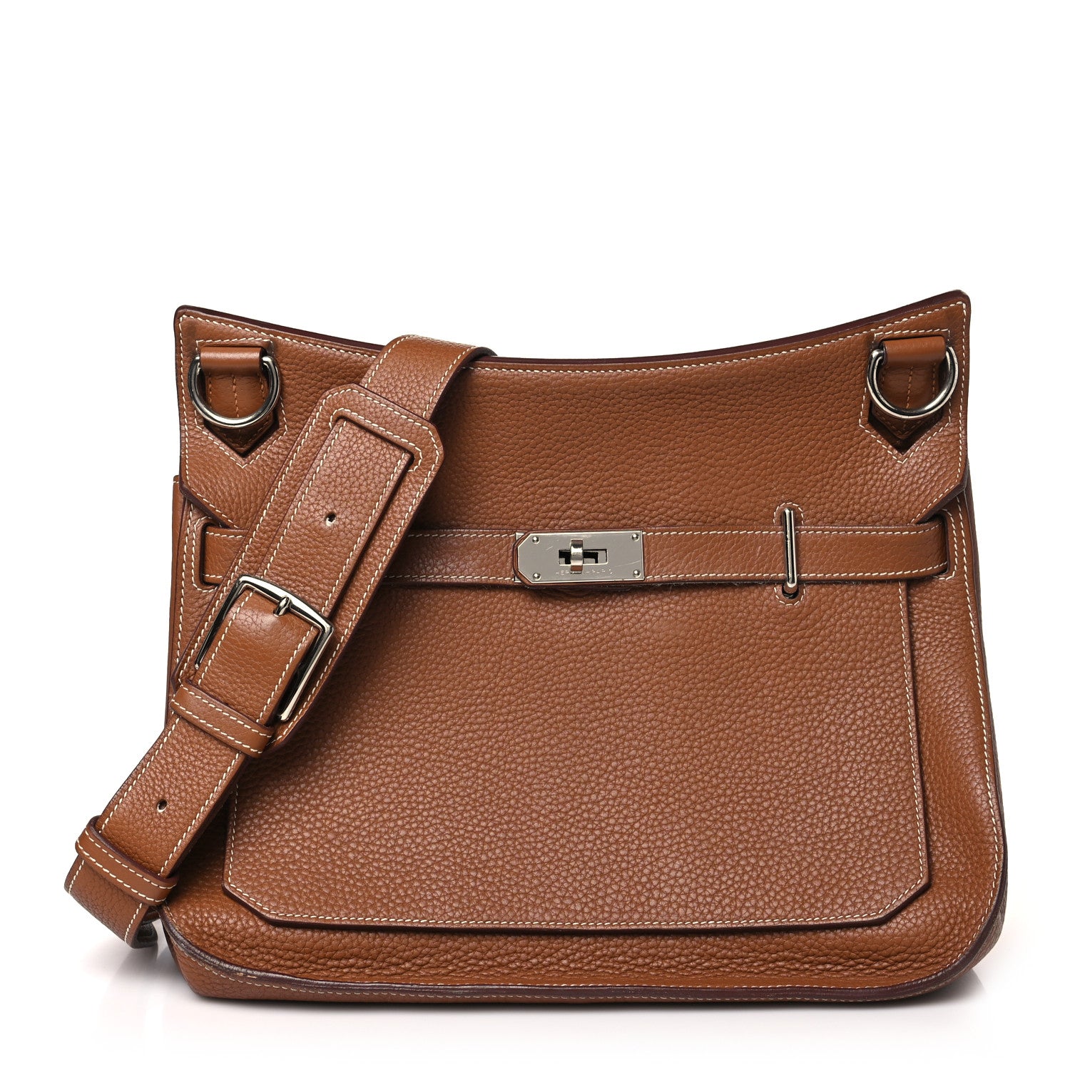 Hermes Taurillon Clemence Jypsiere 31 Gold 1 of 9