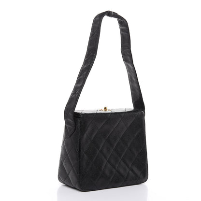 Chanel Caviar Quilted Shoulder Bag Black 3 of 12