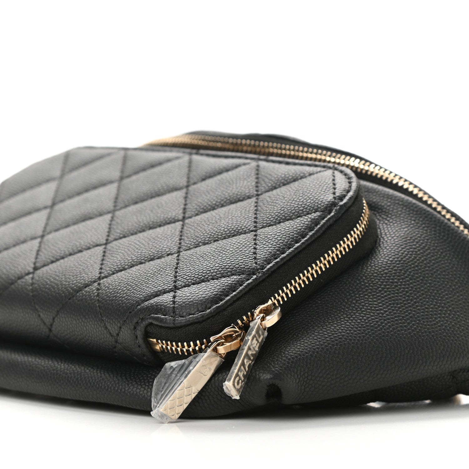 Chanel Caviar Quilted Business Affinity Waist Belt Bag Black 11 of 12