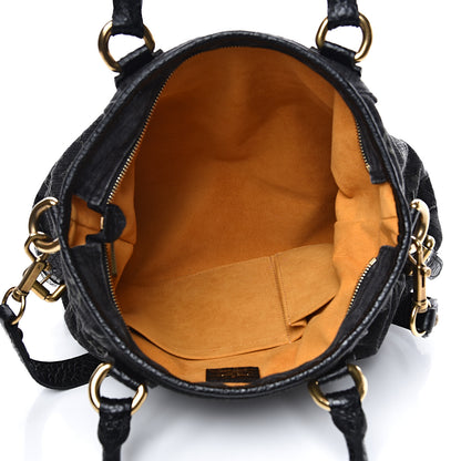 Louis Vuitton Denim Neo Cabby GM Black 4 of 10
