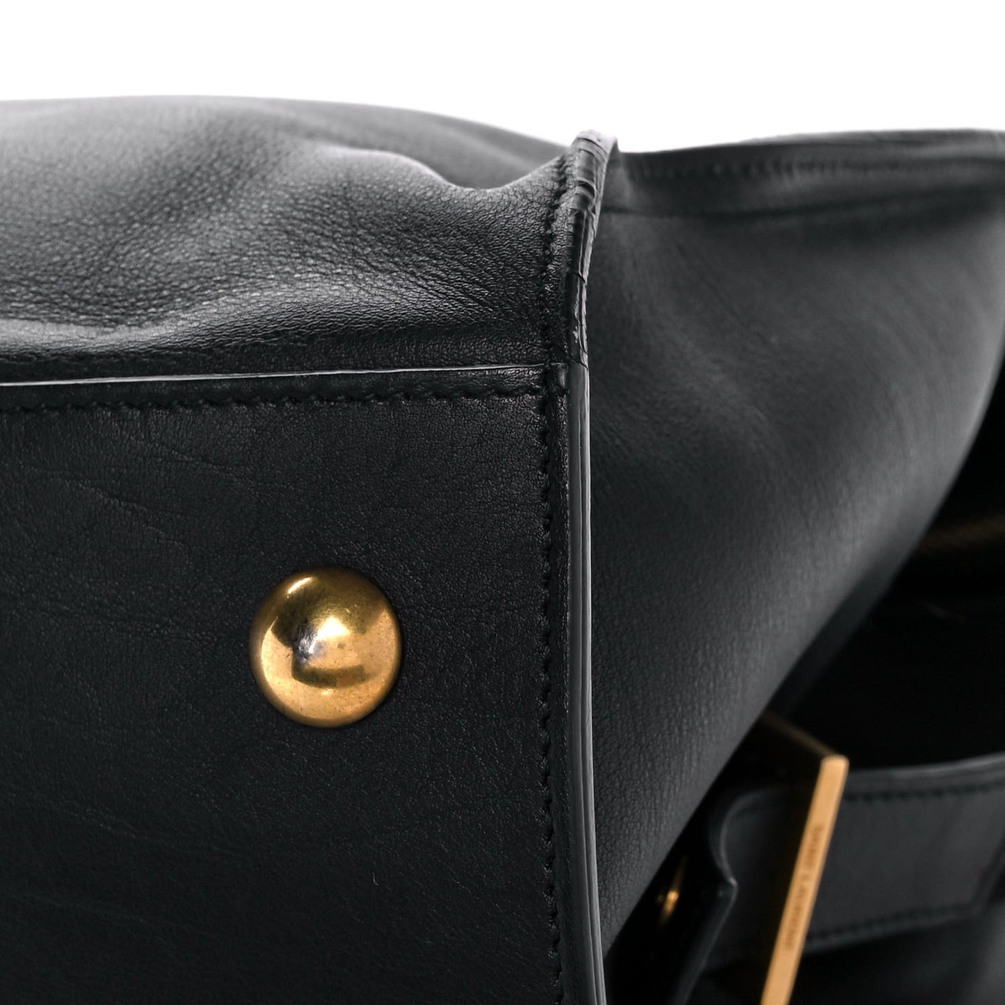 Calfskin Medium Classic Y Cabas Black