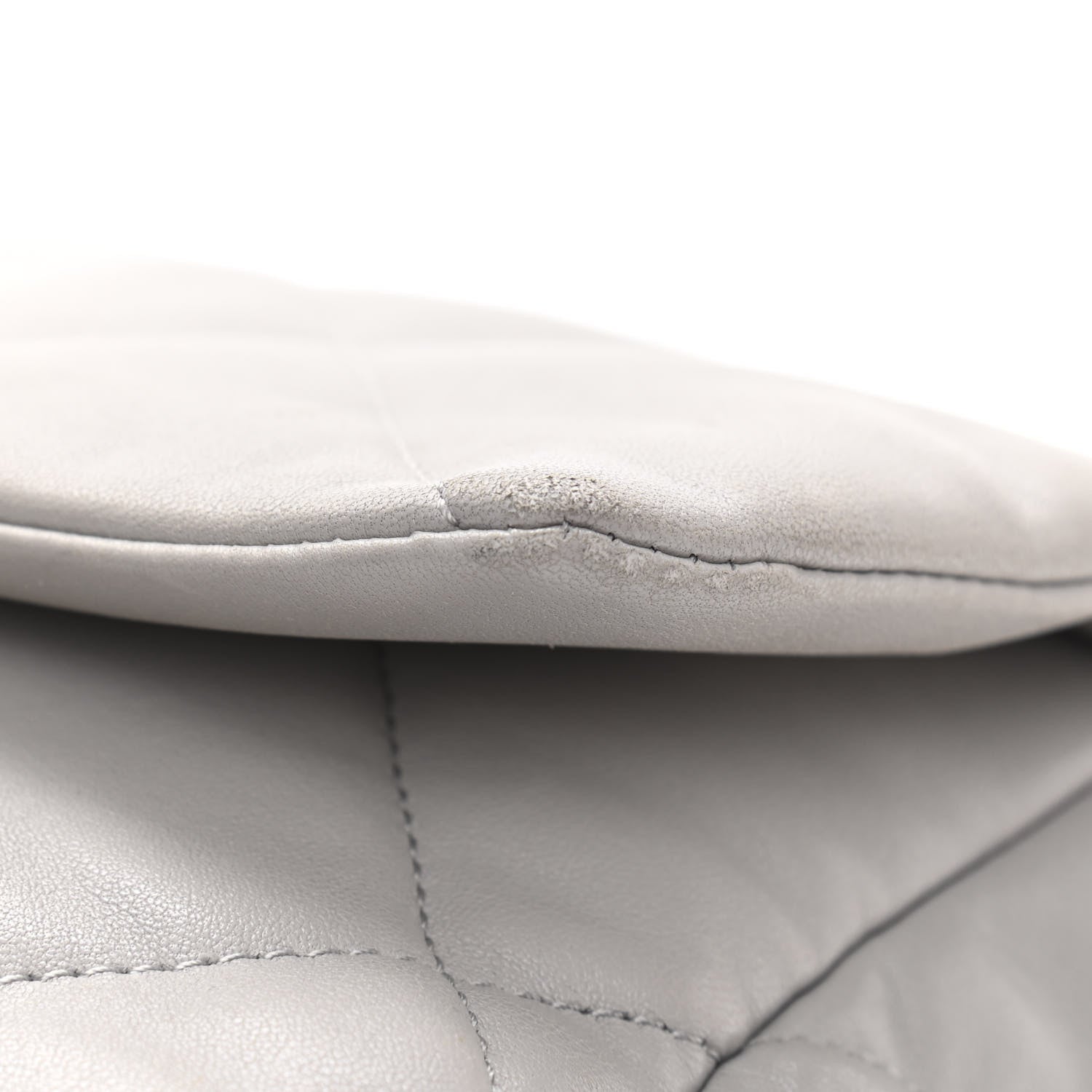 Chanel Lambskin Quilted Medium Chanel 19 Flap Grey 14 of 16