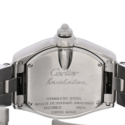Cartier Stainless Steel 31mm Roadster Quartz Watch Blue 4 of 5