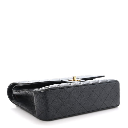 Chanel Caviar Quilted Medium Double Flap Black 4 of 10