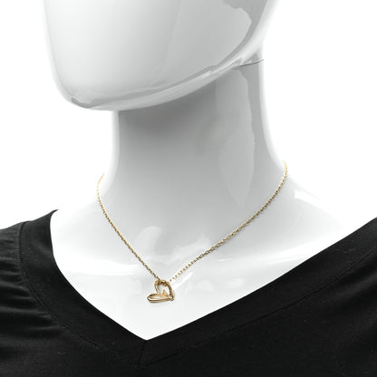 Louis Vuitton Metal Fall In Love Necklace 2 of 7