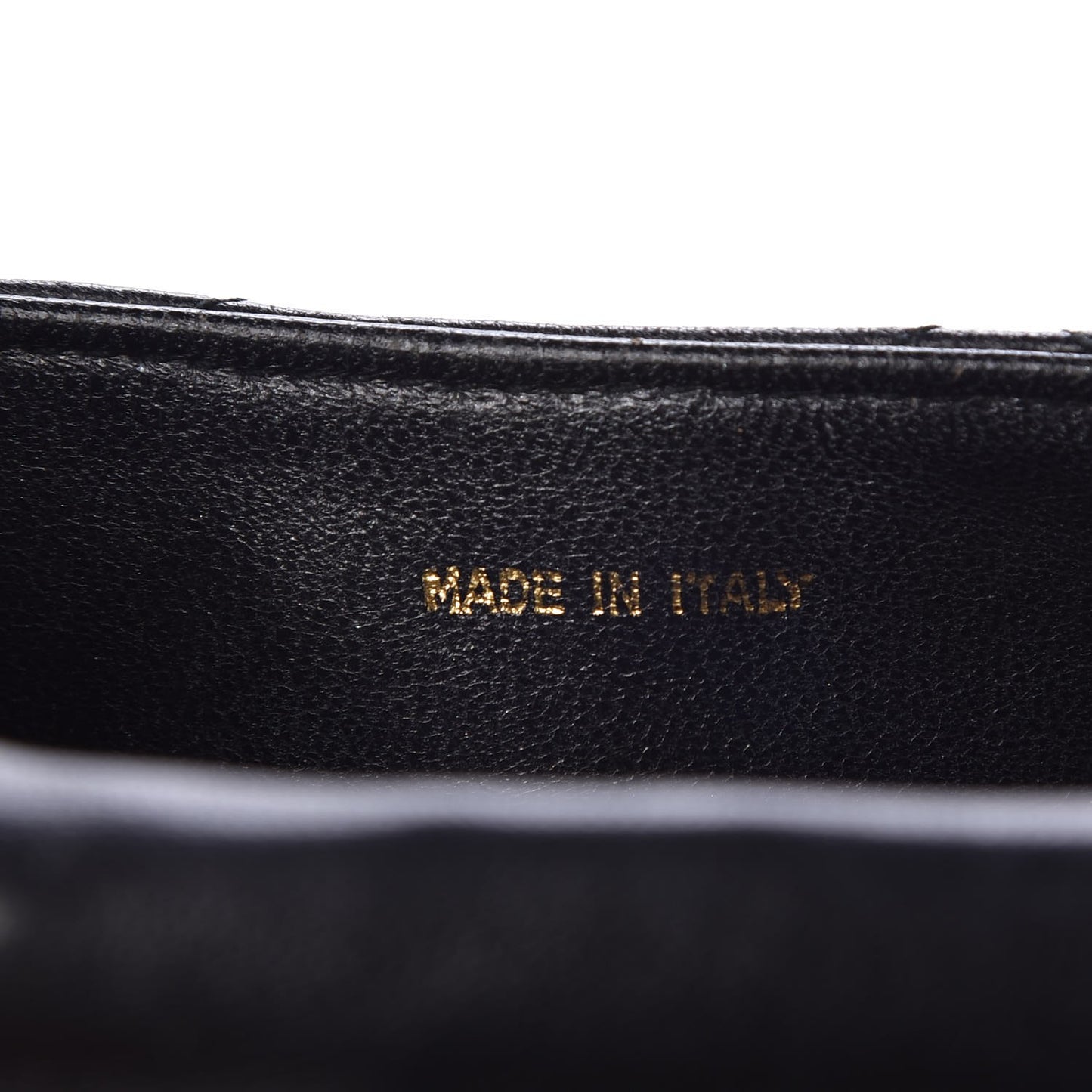 Lambskin Quilted CC Tassel Flap Black