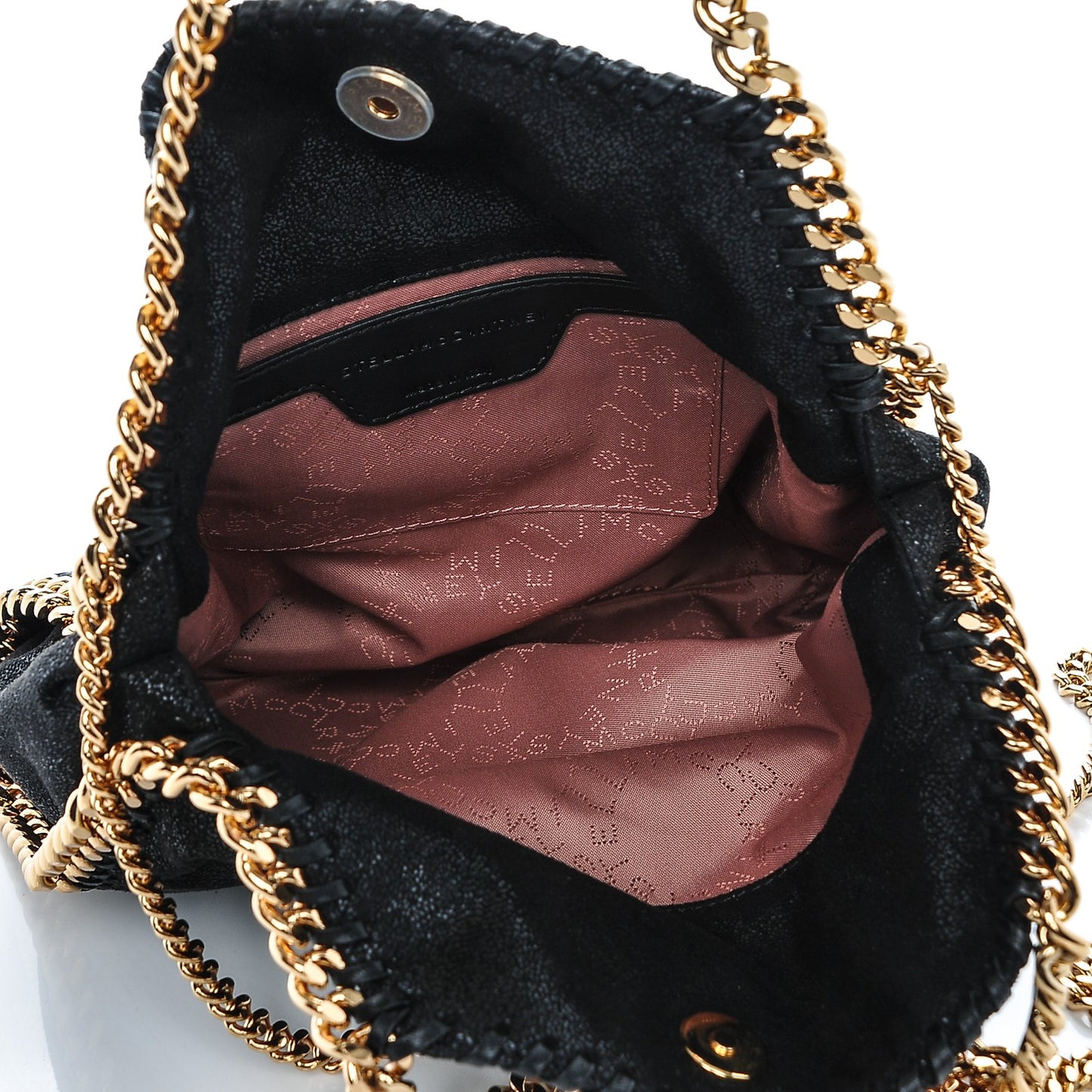 Shaggy Deer Mini Falabella Tote Black