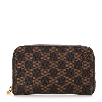 Louis Vuitton Damier Ebene Zippy Compact Wallet 1 of 13