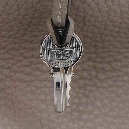 Hermes Taurillon Clemence Birkin 35 Gris Tourterelle 8 of 34