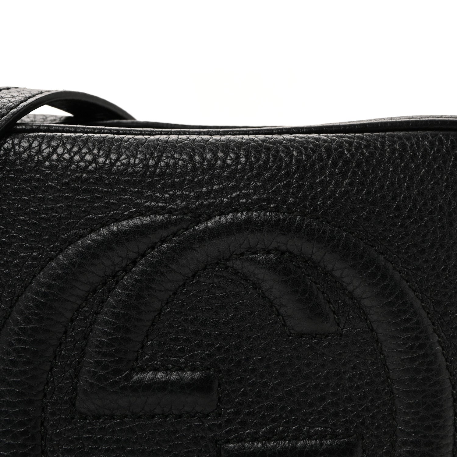 Gucci Pebbled Calfskin Small Soho Disco Bag Black 8 of 11