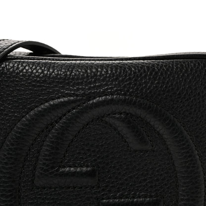 Gucci Pebbled Calfskin Small Soho Disco Bag Black 8 of 11