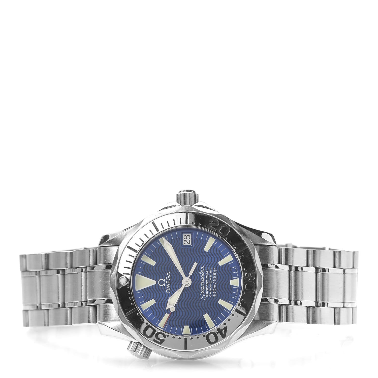 Omega Stainless Steel 36mm Seamaster Professional Automatic Watch Blue 2253.80 3 of 6