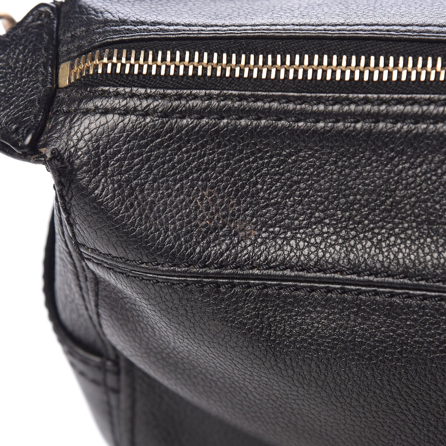 Calfskin Hobo Black
