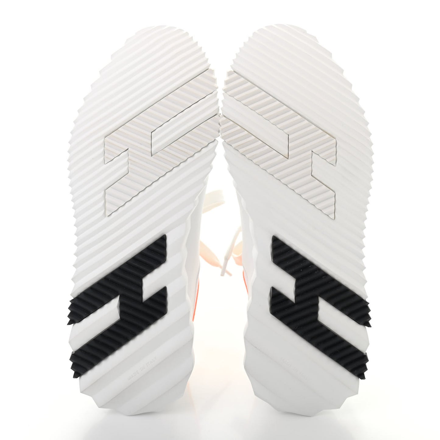 Knit Calfskin Mens Depart Sneakers 40 White