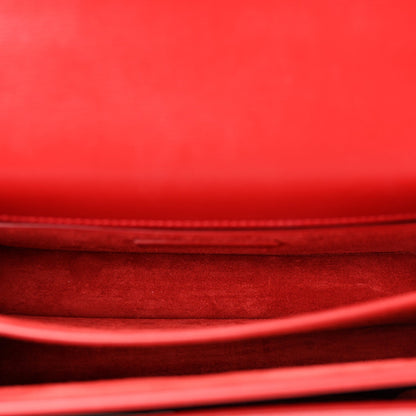 Saint Laurent Calfskin Medium Monogram Sunset Rouge Eros 5 of 11
