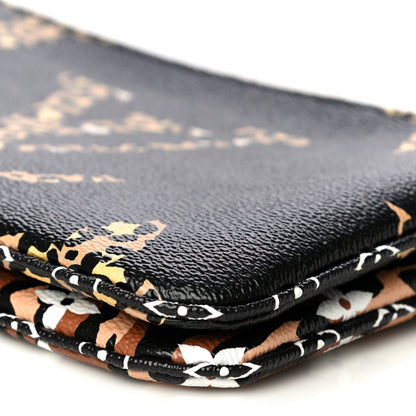 Louis Vuitton Monogram Giant Jungle Pochette Double Zip Black 10 of 10
