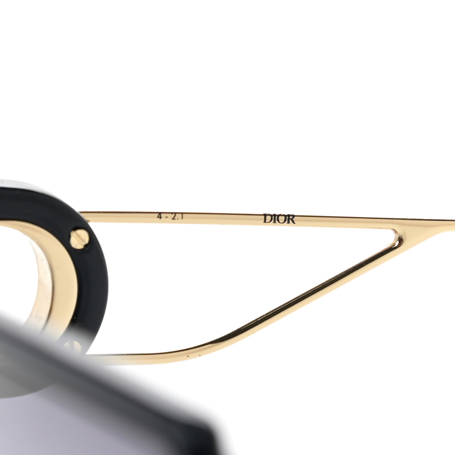 Square 30 Montaigne Sunglasses Black