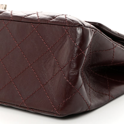 Chanel Aged Calfskin Quilted 2.55 Reissue 226 Flap Dark Burgundy 10 of 10