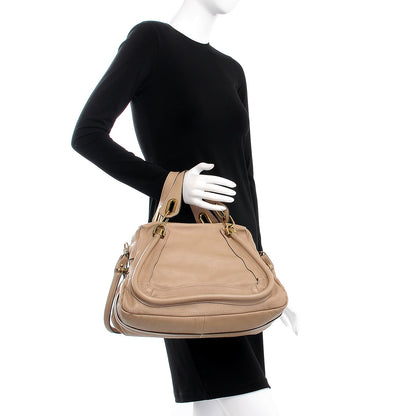 Chloe Calfskin Medium Paraty Beige 3 of 15