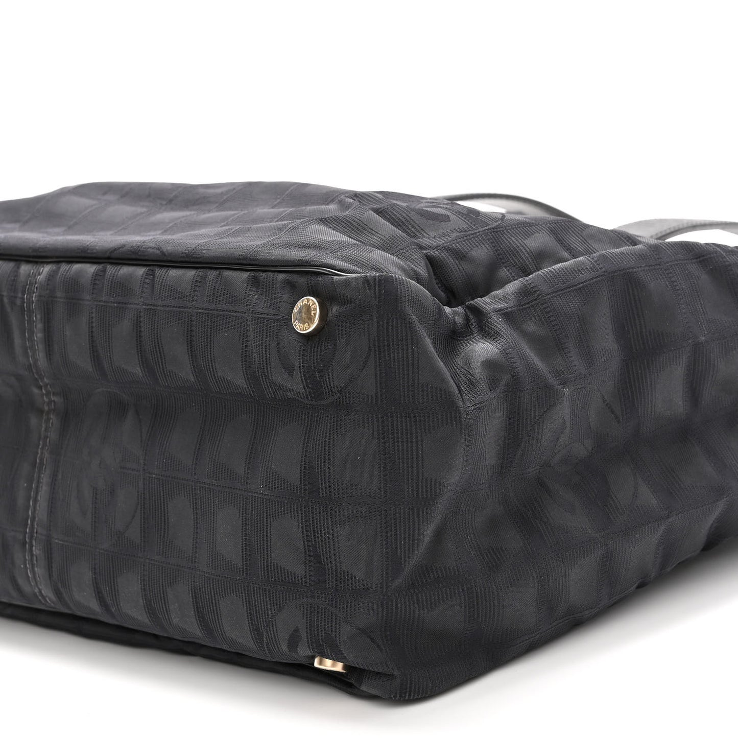 Nylon Medium Travel Tote Black