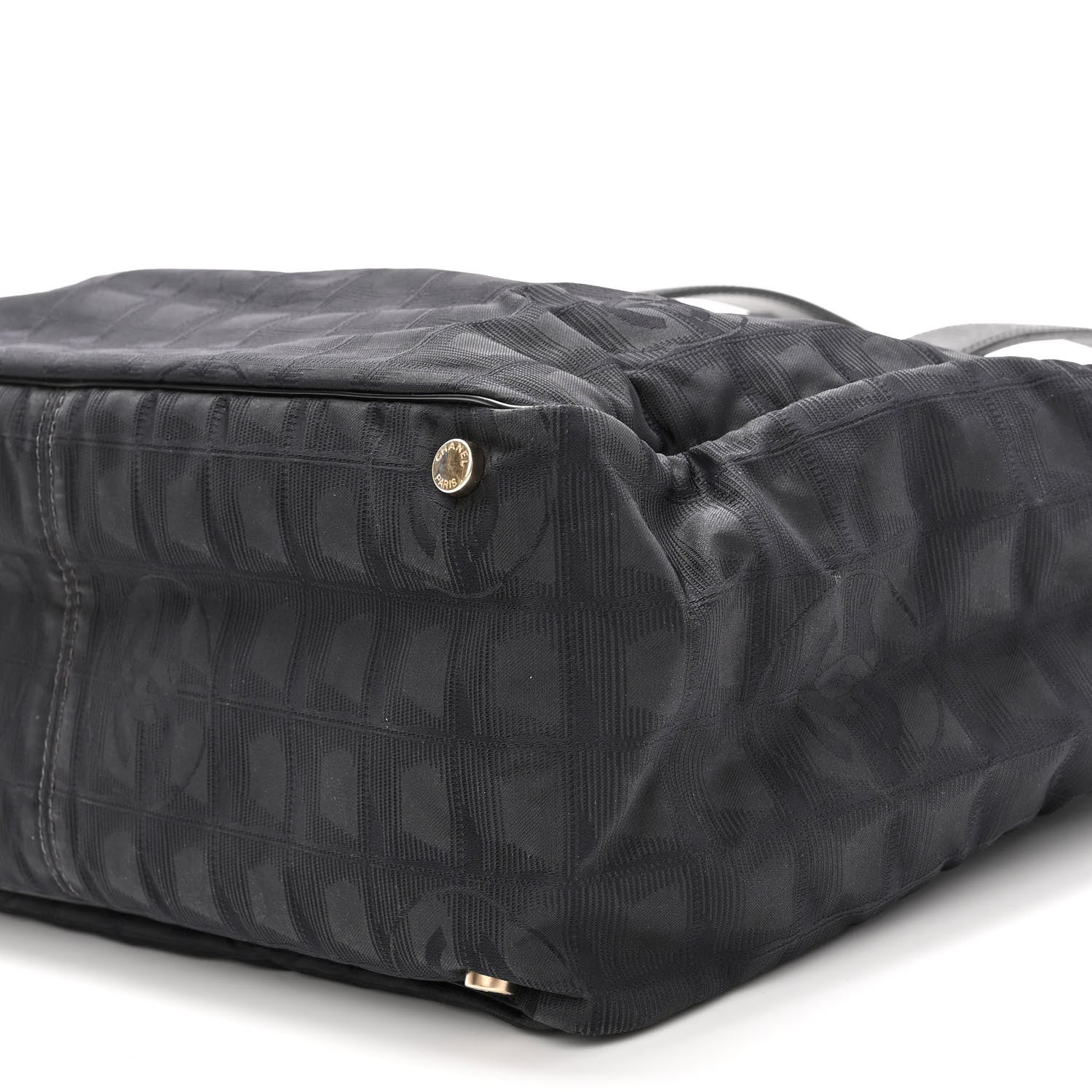 Chanel Nylon Medium Travel Tote Black 9 of 9