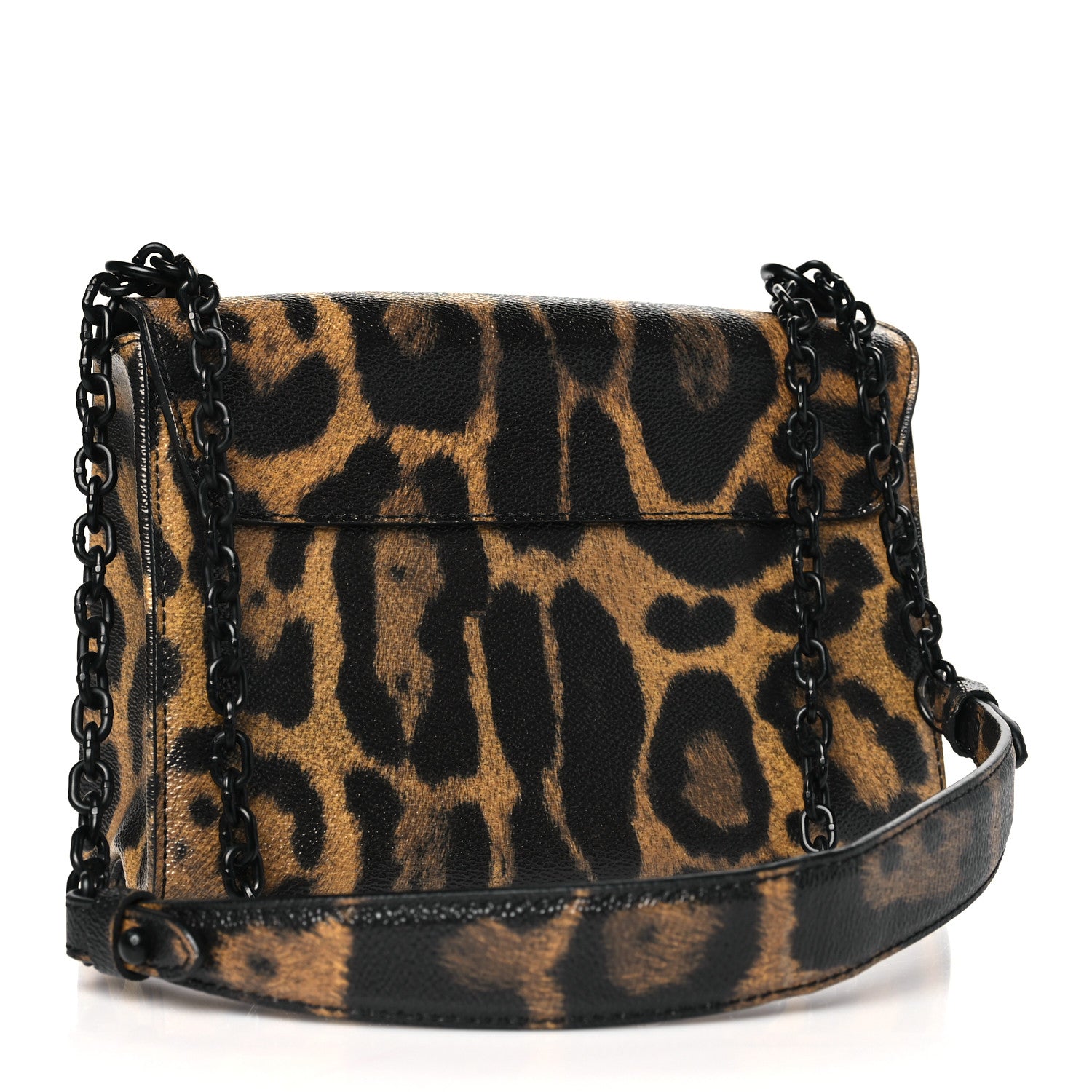 Louis Vuitton Calfskin Wild Animal Print Twist Shoulder Bag MM 4 of 12