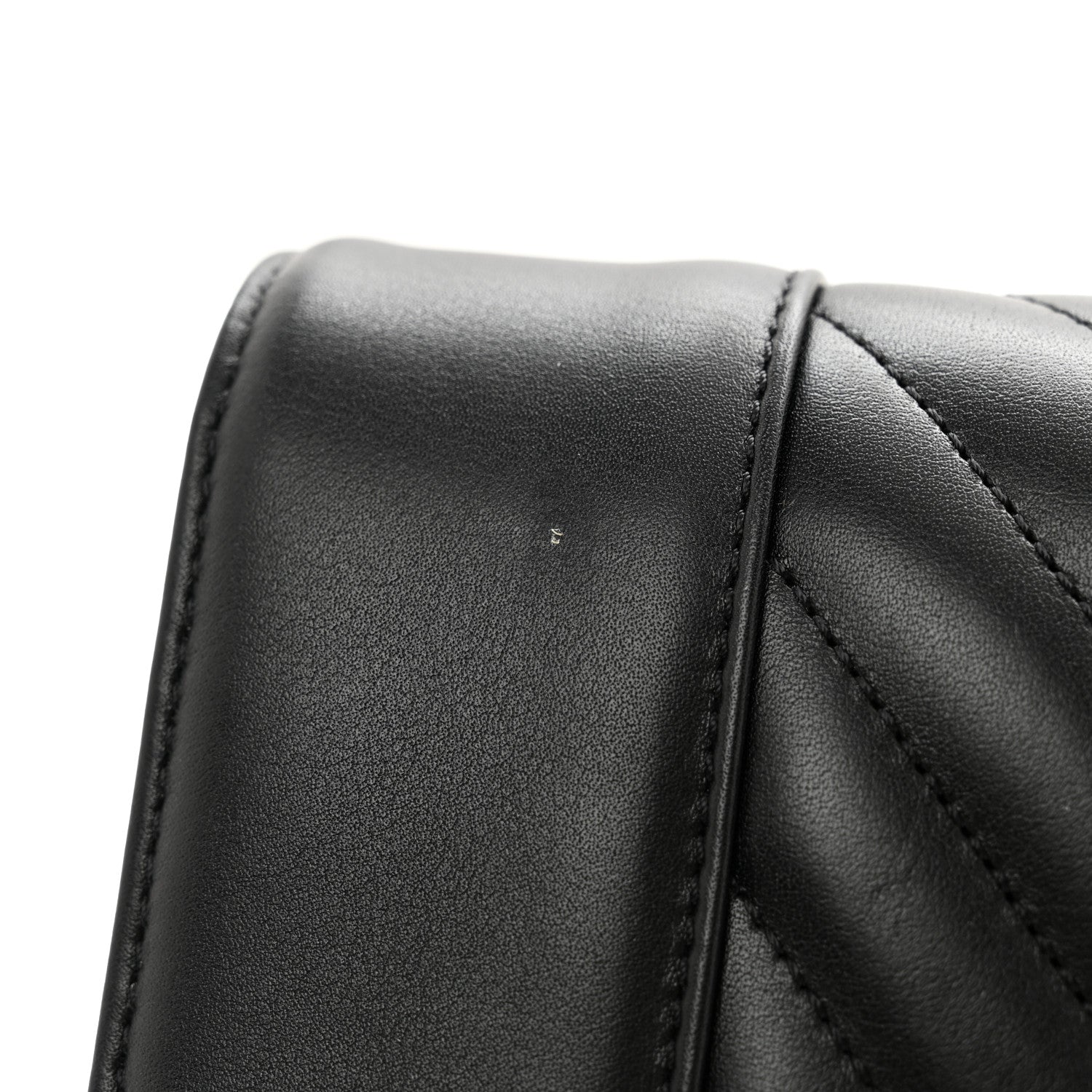 Chanel Calfskin Quilted Daily Chevron Clutch Black 8 of 8