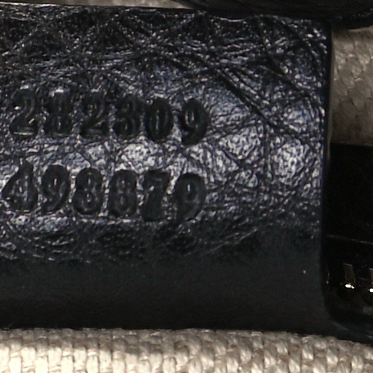 Gucci Pebbled Calfskin Medium Soho Shoulder Bag Black 7 of 11