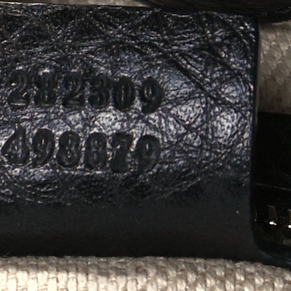 Gucci Pebbled Calfskin Medium Soho Shoulder Bag Black 7 of 11