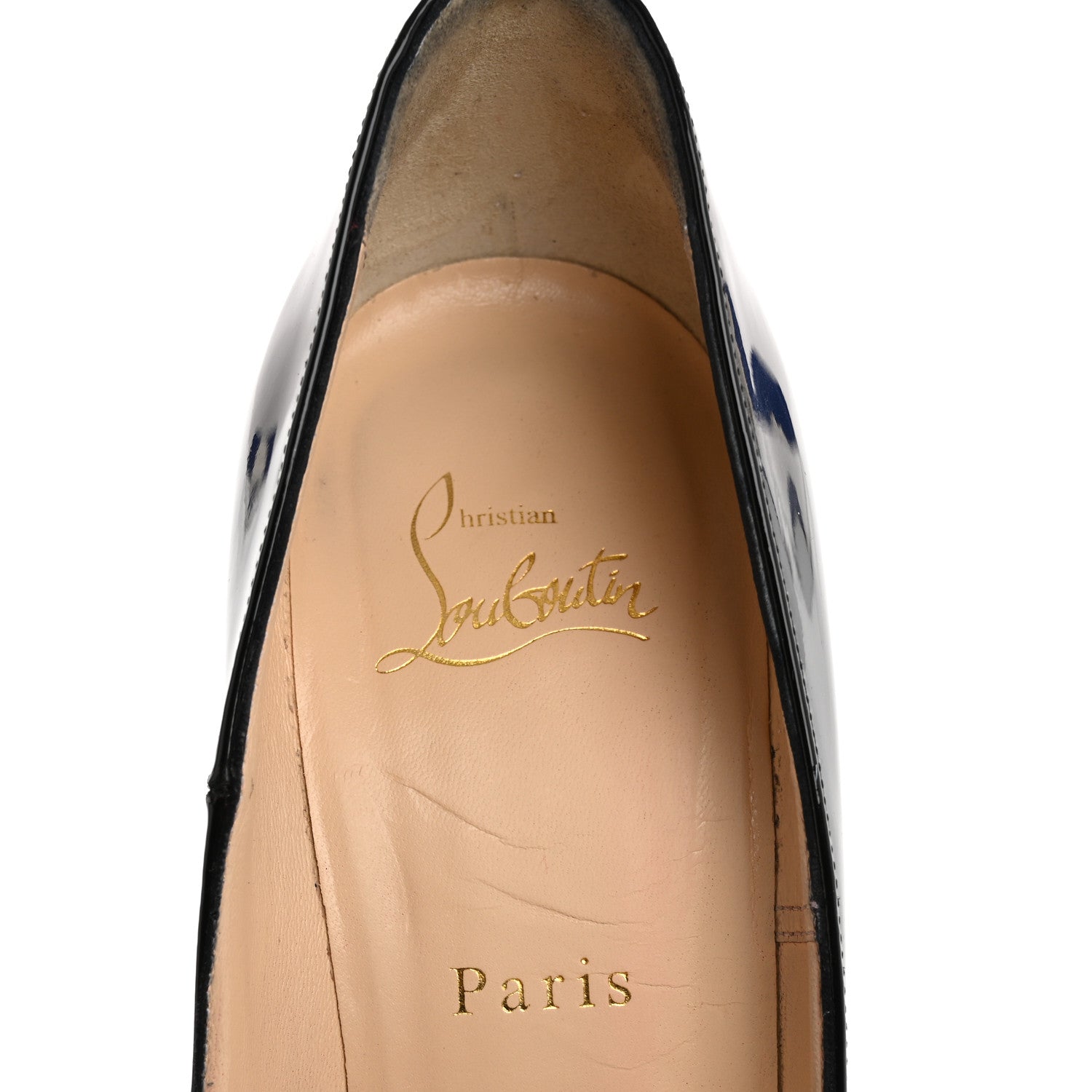 Christian Louboutin Patent So Kate 120 Pumps 38.5 Black 7 of 9