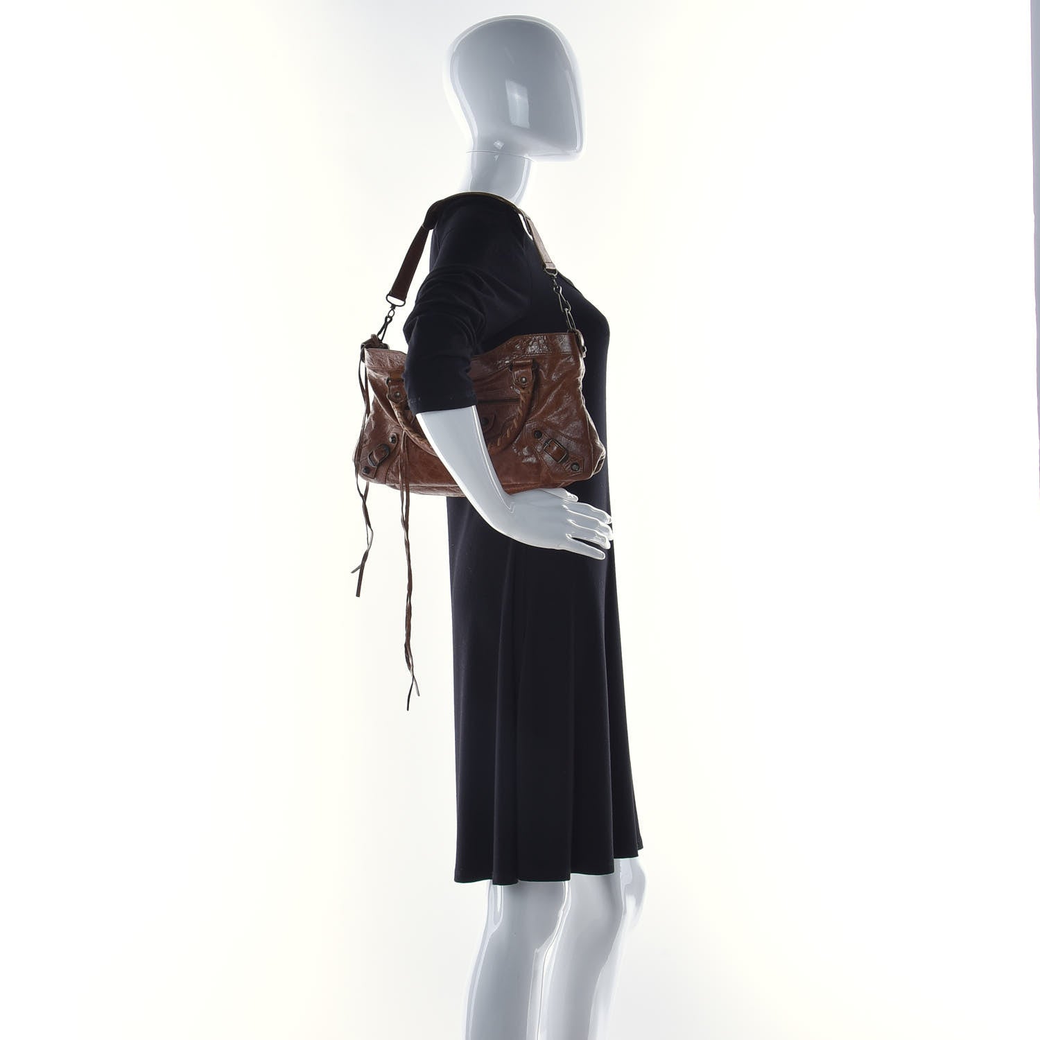 Balenciaga Chevre Classic Hardware First Brown 3 of 9